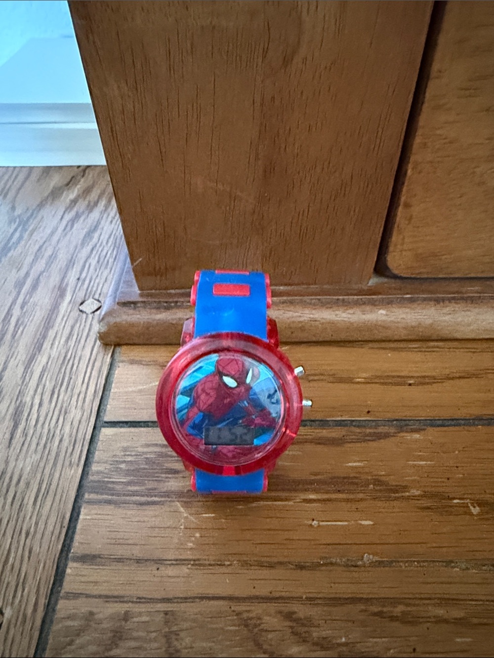 Marvel Spider-Man Kids Digital Watch - Red & Blue